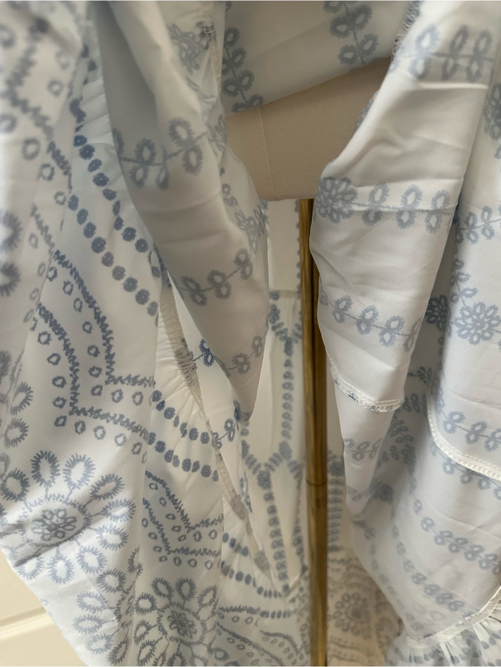 Commense - Printed Sleeveless Tie Back Skirt Set - Picture 7 of 10
